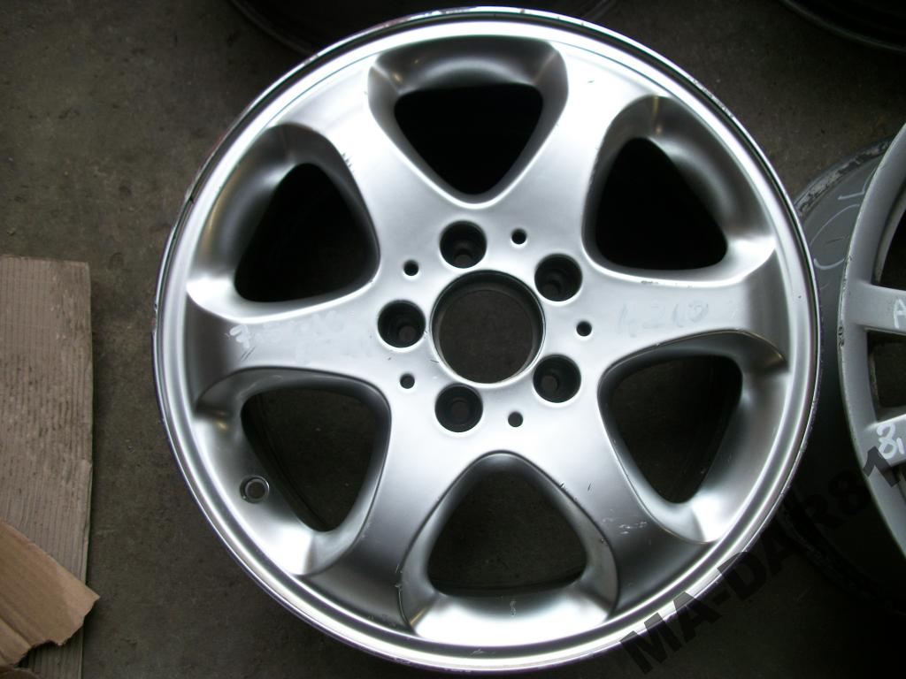 1x Alufelge 16 Zoll 7.5" 5x112 41ET Mercedes-Benz Rim Wheel