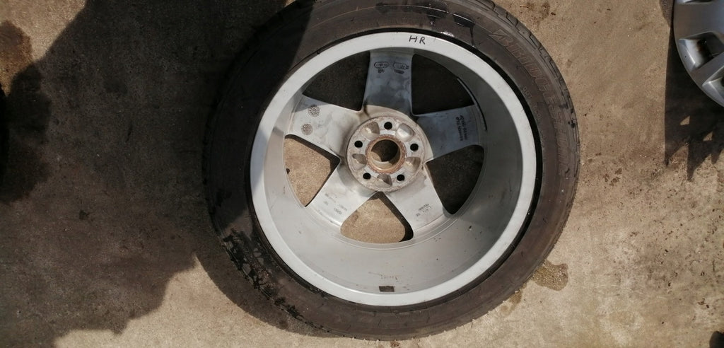1x Alufelge 17 Zoll 7.5" 5x100 4F0601025AF Audi C6 Rim Wheel