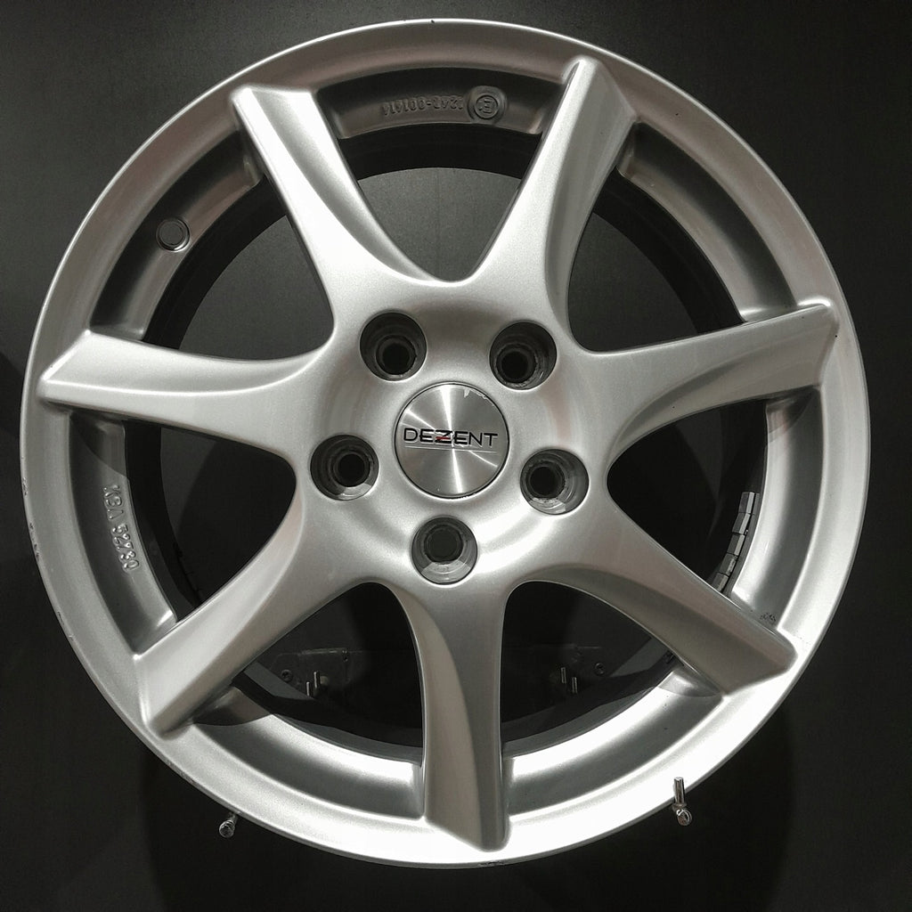 4x Alufelge 16 Zoll 6.5" 5x114.3 50ET Glanz KBA52730 F601150 Hyundai Ioniq FEL3641921969tg