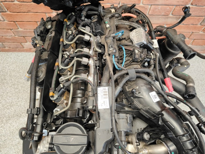 Motor BMW F11 F10 B47D20A 2.0 190PS 180TKm 2016 Diesel Engine Komplett MOT8592274916fn
