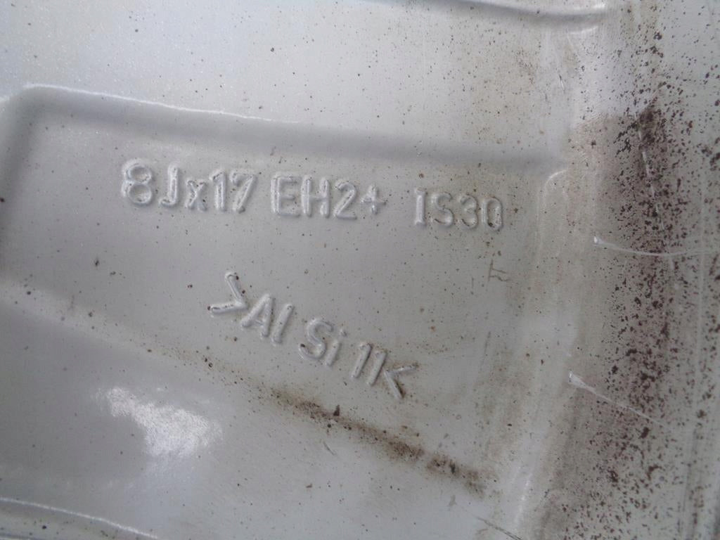 4x Alufelge 17 Zoll 8.0" 5x120 30ET Glanz Silber 6790172 BMW F11 F10 F12 F13 FEL1934936595wa