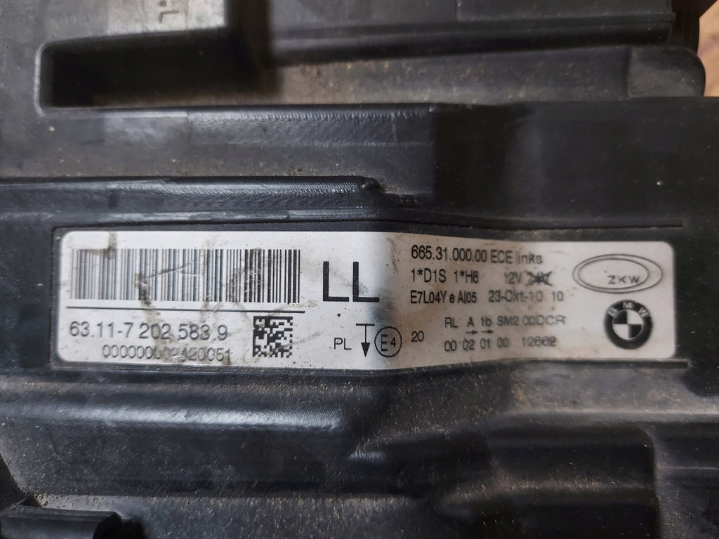 Frontscheinwerfer BMW E91 E90 7202583 7240247 Links Scheinwerfer Headlight SCH3470189078cf