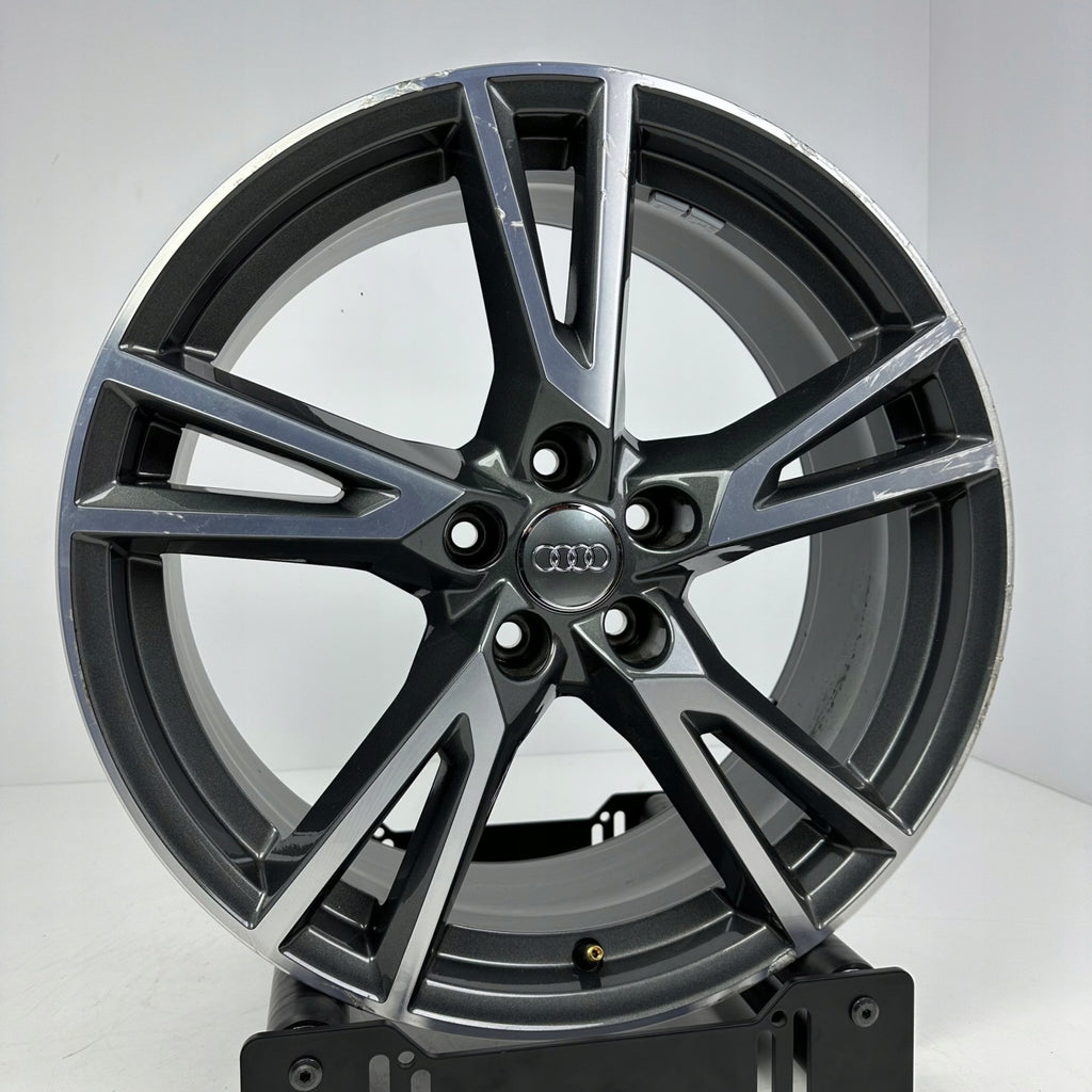 1x Alufelge 19 Zoll 8.0" 5x112 39ET Glanz Schwarz 80A601025R Audi Rim Wheel FEL2090750386nw