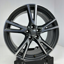 Laden Sie das Bild in den Galerie-Viewer, 1x Alufelge 19 Zoll 8.0" 5x112 39ET Glanz Schwarz 80A601025R Audi Rim Wheel FEL2090750386nw