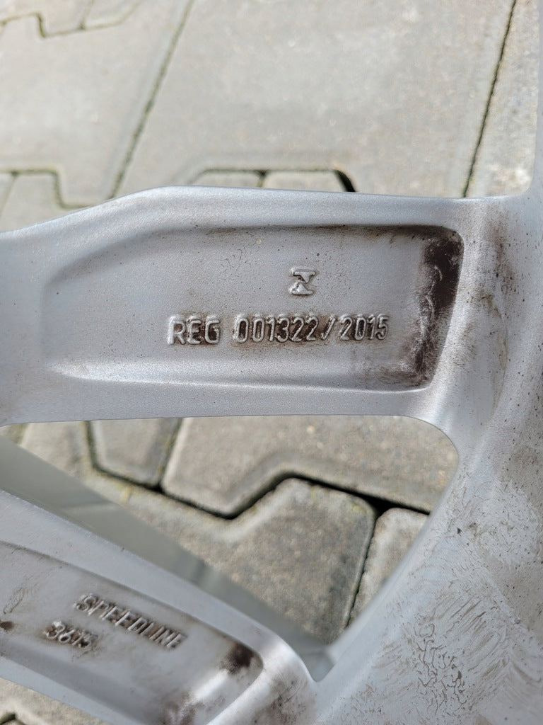 1x Alufelge 17 Zoll 7.5" 5x100 36ET Glanz Graphit 8X0601025 Audi A1 Mg Rim Wheel FEL4939965055uw