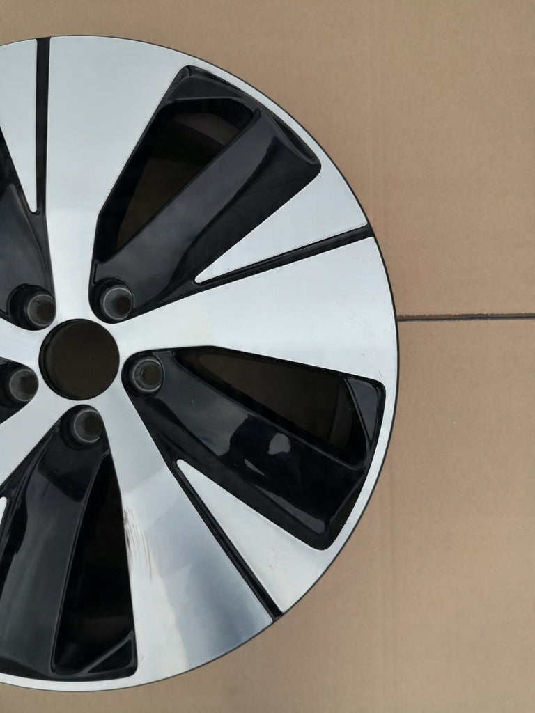 1x Alufelge 18 Zoll 7.5" 5x108 50 5ET Glanz Schwarz 31680403 Volvo Xc40