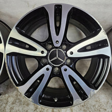 Laden Sie das Bild in den Galerie-Viewer, 4x Alufelge 16 Zoll 6.5" 5x112 49ET A2464010000 Mercedes-Benz W177 W246 FEL2271772567rc