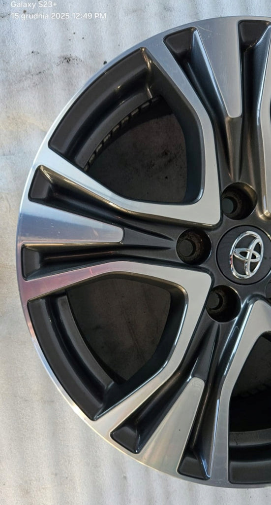 1x Alufelge 17 Zoll 7.0" 5x114.3 39ET Glanz Graphit PZ49MX0670 Mg Rav 4 I FEL1089126972xv