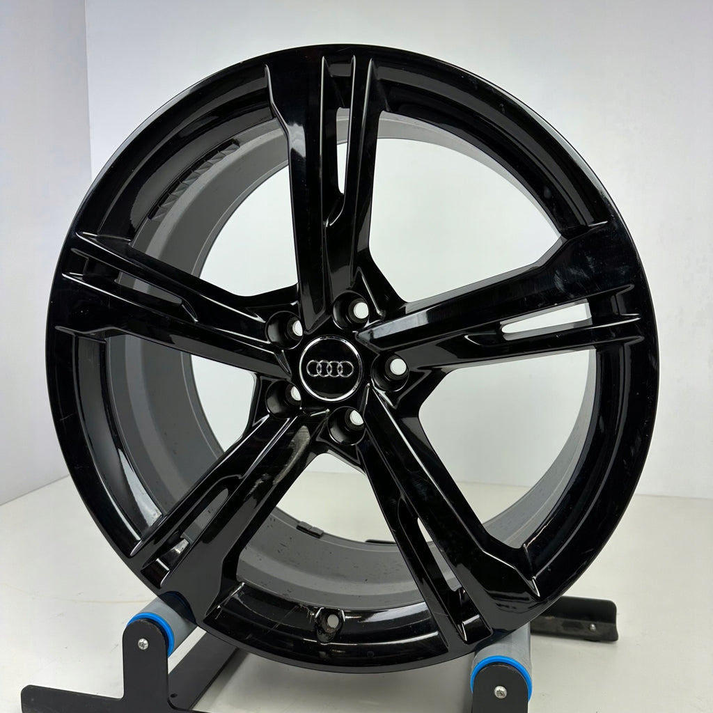 1x Alufelge 20 Zoll 9.0" 5x112 40ET Glanz Schwarz 4N0071490 Audi Rim Wheel FEL7712865241yb