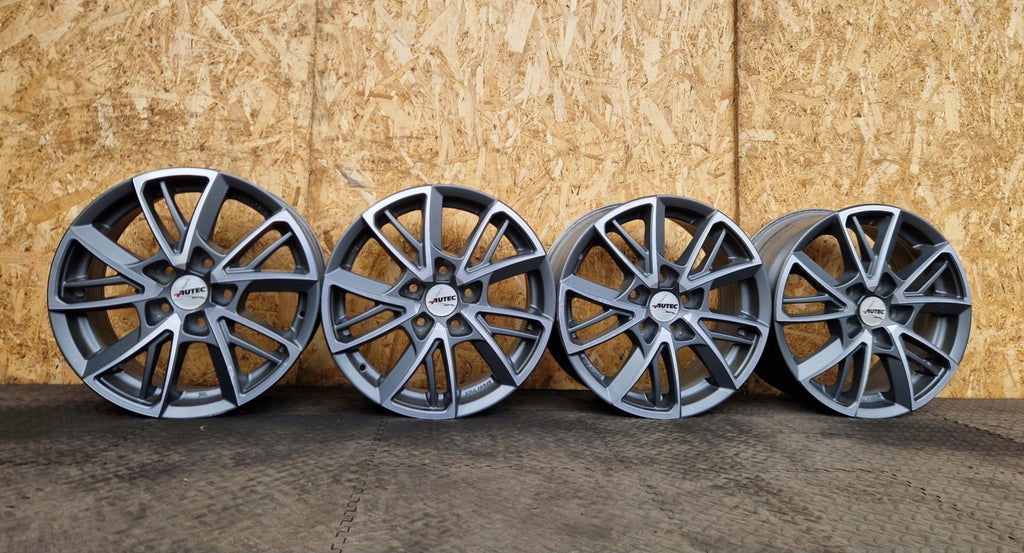 4x Alufelge 16 Zoll 7.0" 5x112 48ET Glanz Graphit KBA48247 Rim Wheel FEL7699355552fz