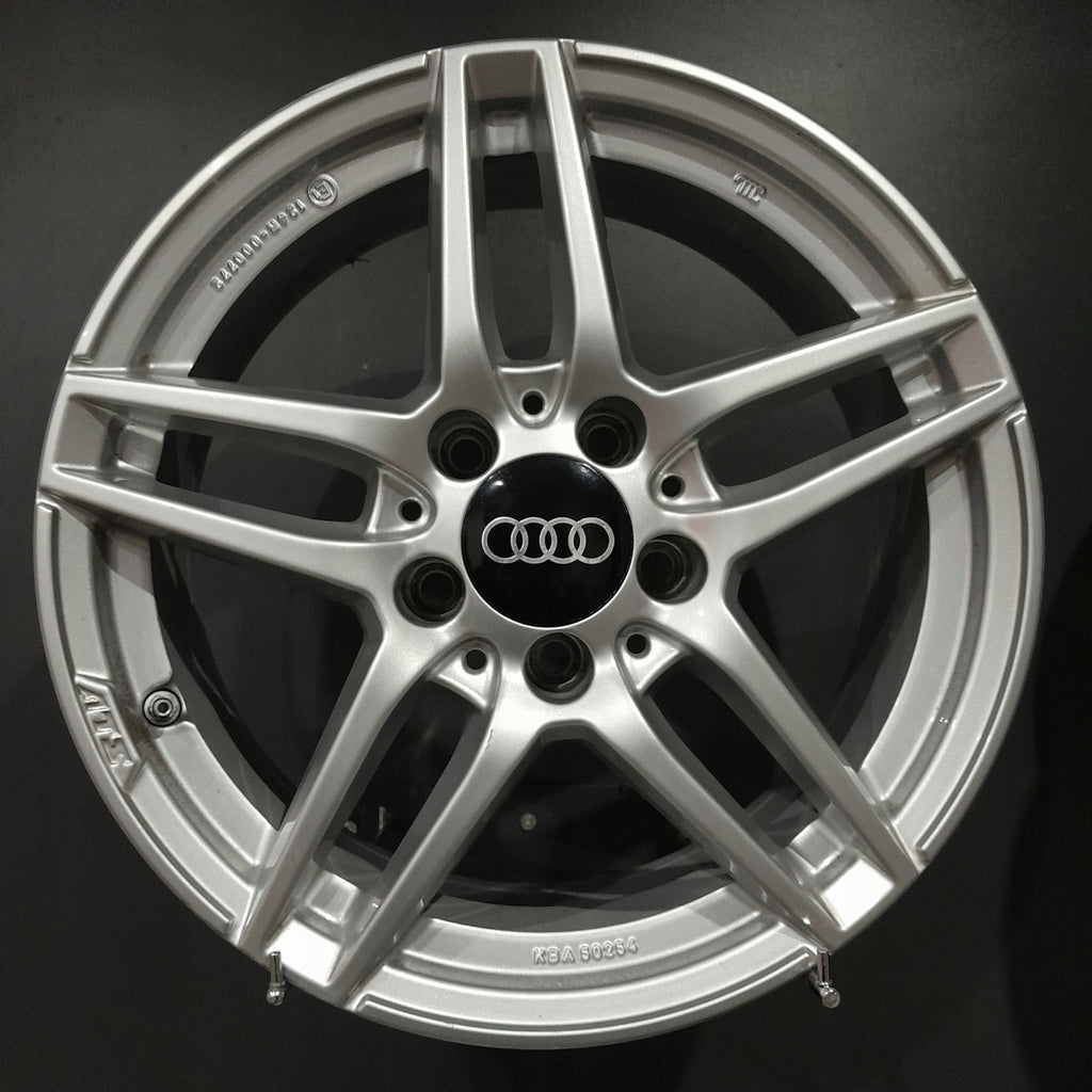 4x Alufelge 16 Zoll 6.5" 5x112 38ET KBA50254 Audi A4 B8 Rim Wheel FEL3676738696ur
