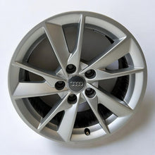 Load image into Gallery viewer, 1x Alufelge 16 Zoll 7.0&quot; 5x112 35ET Glanz Silber 8W0601025 Audi A4 Rim Wheel