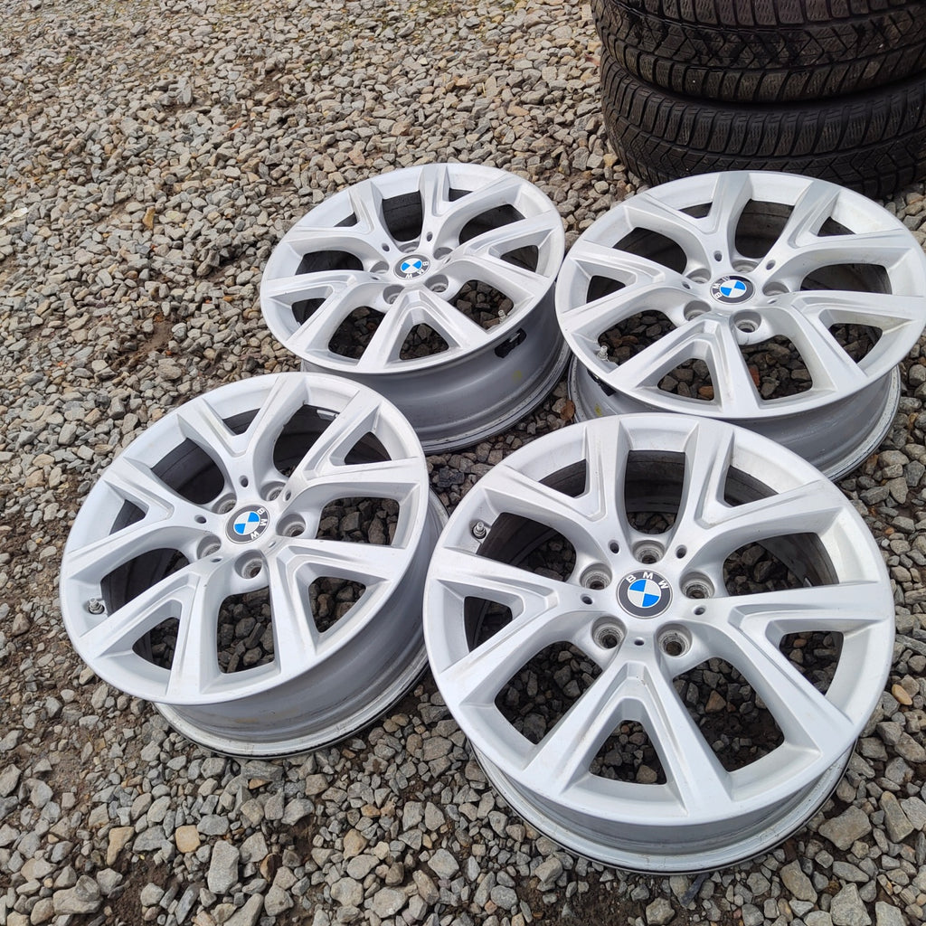 4x Alufelge 17 Zoll 6.5" 5x112 39ET Glanz Silber 6856076 BMW F39 F48 Rim Wheel FEL5277648434vp