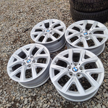 Laden Sie das Bild in den Galerie-Viewer, 4x Alufelge 17 Zoll 6.5" 5x112 39ET Glanz Silber 6856076 BMW F39 F48 Rim Wheel FEL5277648434vp