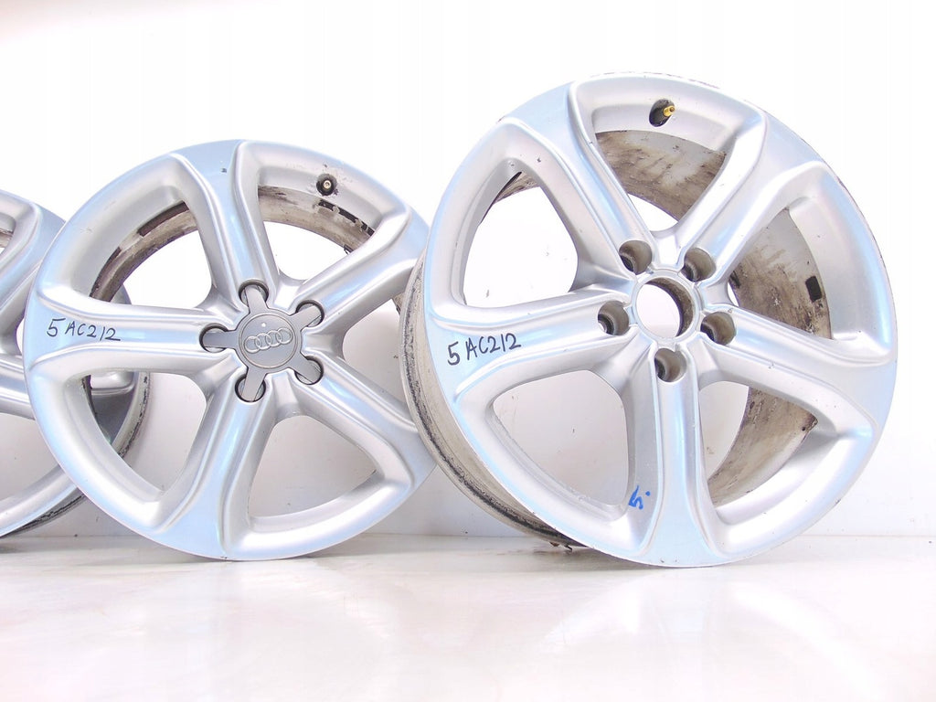 1x Alufelge 17 Zoll 7.5" 5x112 8K0601025BK Audi A4 B8 Rim Wheel