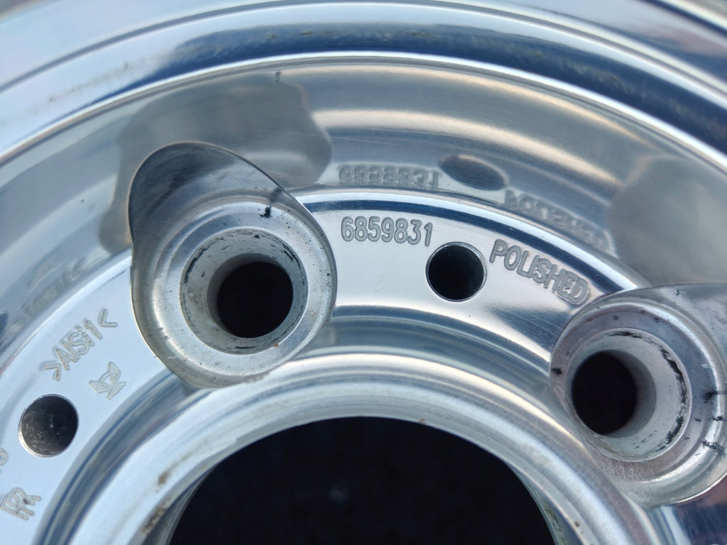 1x Alufelge 21 Zoll 8.5" 5x120 25ET Glanz Silber 6859831 Rim Wheel FEL4646558658us