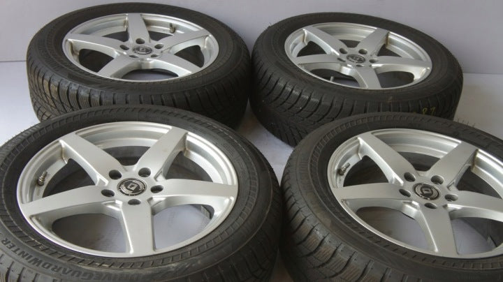 4x Alufelge 17 Zoll 7.5" 5x112 52ET Audi Rim Wheel FEL3434271150ey