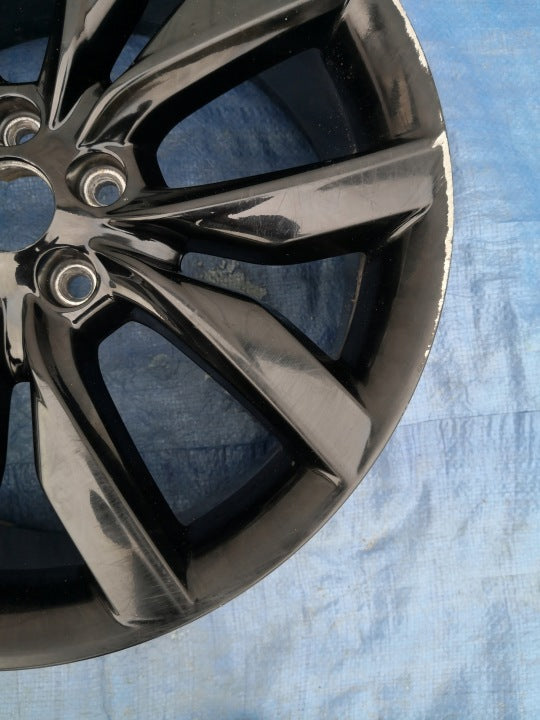 1x Alufelge 19 Zoll 8.0" 5x108 52 5ET Glanz Schwarz GJ5C-1007-S3 Ford Kuga FEL7501356769tw