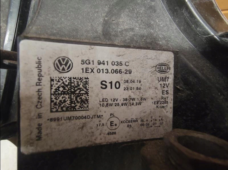 Frontscheinwerfer VW Golf VII 5G1941035C LED Links Scheinwerfer Headlight SCH8406783120ak