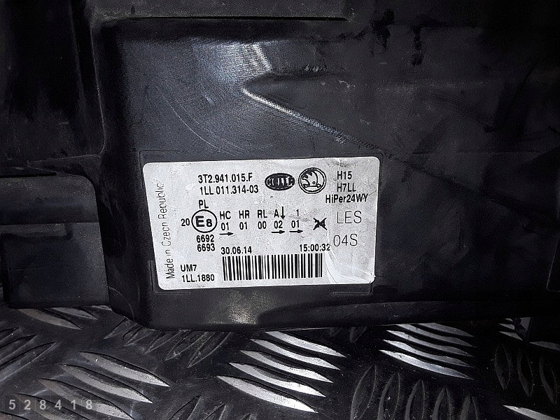 Frontscheinwerfer Skoda Superb 3T2941015F Links Scheinwerfer Headlight SCH9871832795hc