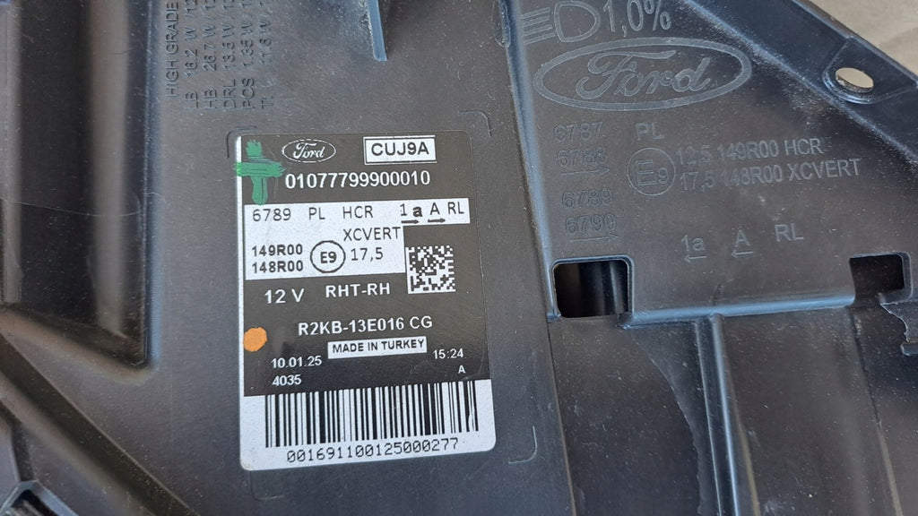 Frontscheinwerfer Ford R2KB-13E016 R2KB-13E017-CG Rechts Scheinwerfer Headlight SCH4509627826zv