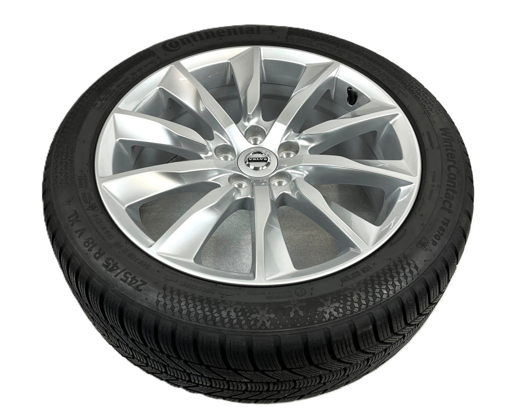 4x Alufelge 18 Zoll 8.0" 5x108 42ET Glanz Silber 31362840 Volvo V60 I S60 FEL7928531543yk