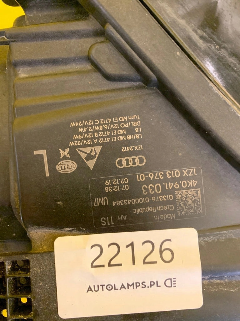 Frontscheinwerfer Audi A6 C8 4K0941033 LED Links Scheinwerfer Headlight