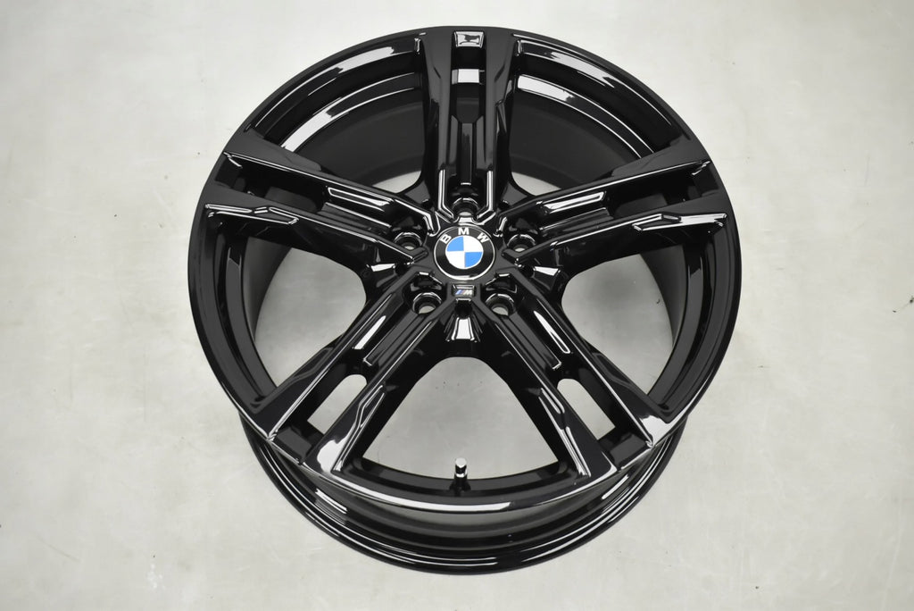 4x Alufelge 18 Zoll 8.0" 5x112 57ET Glanz Schwarz 8092352 BMW F44 1 F40 FEL4537053050ge