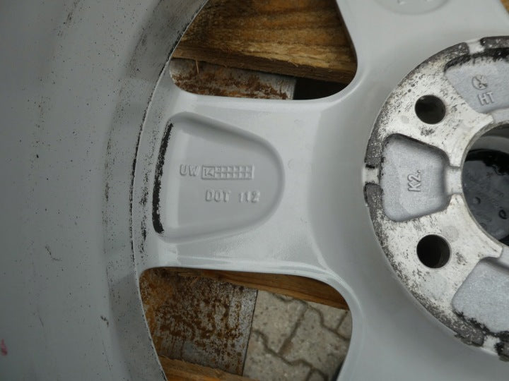 4x Alufelge 17 Zoll 7.0" 5x120 55ET Glanz Silber 7H0601025 VW T6 T5 Rim Wheel FEL5706080644yz