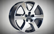 Laden Sie das Bild in den Galerie-Viewer, 4x Alufelge 17 Zoll 8.0" 5x112 39ET Glanz Schwarz 4G0601025BK Audi A6 C7 B8 FEL1195433021rx
