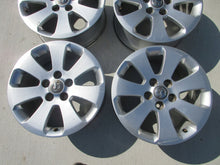Laden Sie das Bild in den Galerie-Viewer, 4x Alufelge 17 Zoll 7.0&quot; 5x120 41ET Silber 13235010 Opel Rim Wheel