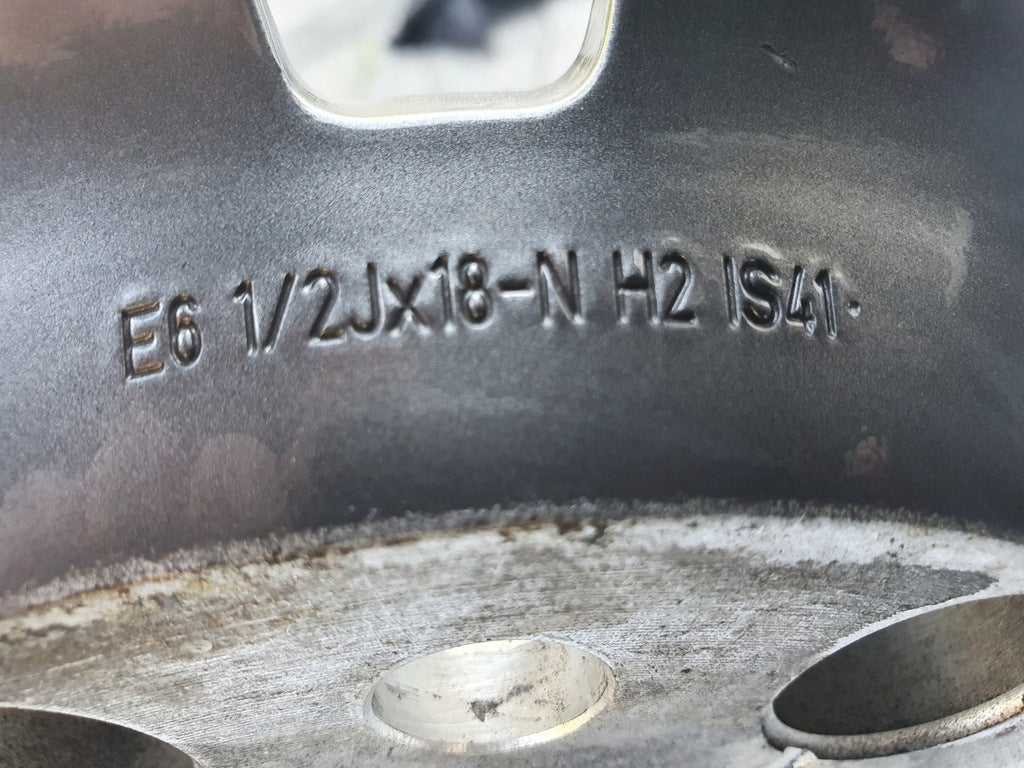 1x Alufelge 18 Zoll 6.5" 5x112 41ET 6877550 BMW F39 X1 F48 Rim Wheel FEL8758761876aq