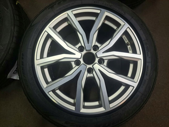4x Alufelge 17 Zoll 8.0" 5x112 48ET KBA48785 Audi A4 A3 Leon I Passat Rim Wheel FEL5020173461cy
