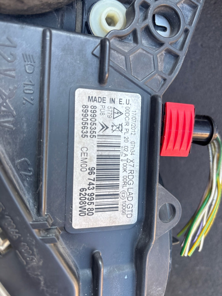 Frontscheinwerfer Citroën C5 III 9674869880 9674399580 Bi-Xenon Links Headlight