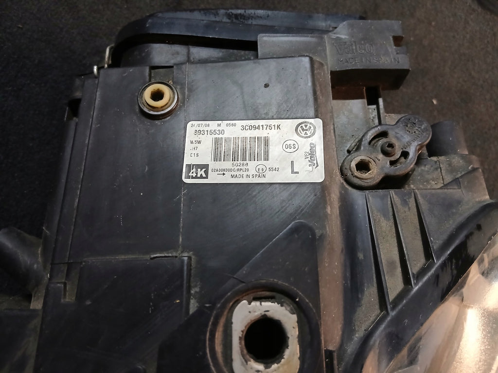 Frontscheinwerfer VW Passat 3C0941752K 3C0941751 FALSE Scheinwerfer Headlight SCH2668647754va