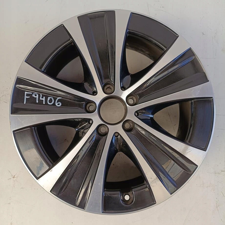 1x Alufelge 18 Zoll 8.0" 5x112 43ET Glanz Schwarz A2134013700 Mercedes-Benz W213 FEL3295287063xs