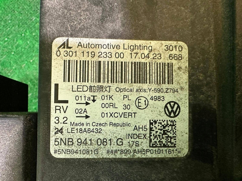 Frontscheinwerfer VW Tiguan 5NB941081G-M-CAR Links Scheinwerfer Headlight SCH2815993692hg
