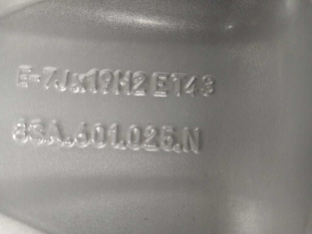 1x Alufelge 19 Zoll 7.0" 5x112 43ET Silber 83A601025N Audi Rim Wheel FEL3950126857hh