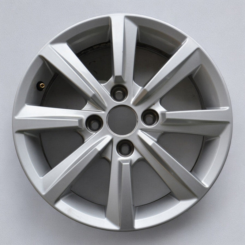 1x Alufelge 14 Zoll 5.0" 4x100 35ET Glanz Silber 1SL601025J Seat Mii Rim Wheel