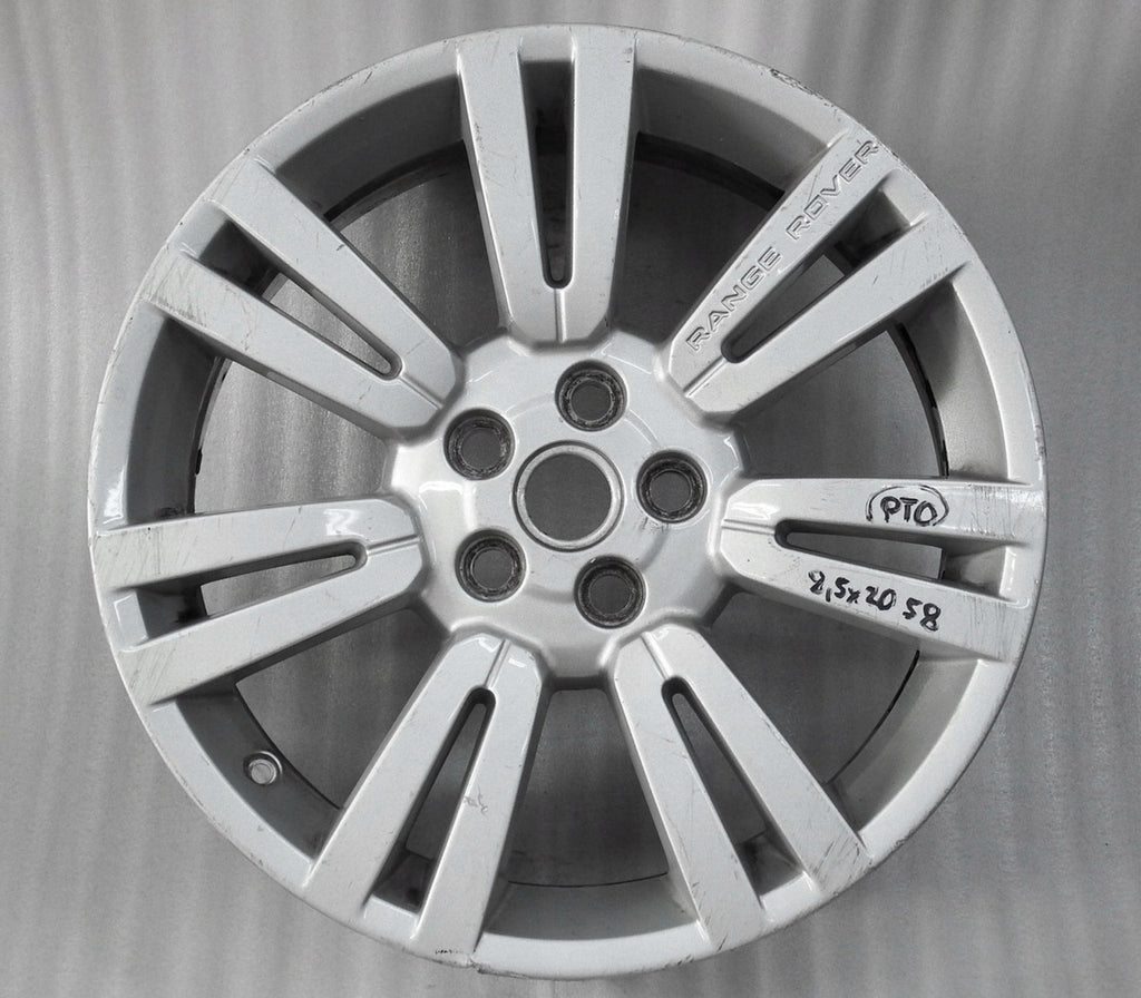 1x Alufelge 20 Zoll 8.5" 5x120 58ET Glanz Silber 9H42-1007-BAW Land Rover Range FEL7351600610fr