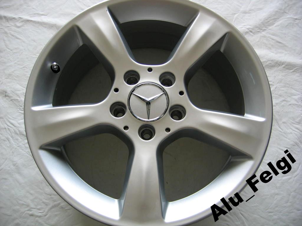 1x Alufelge 16 Zoll 8.0" 5x112 Mercedes-Benz Clk Rim Wheel
