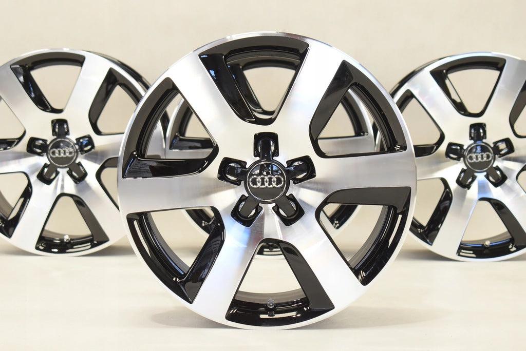 4x Alufelge 17 Zoll 8.0" 5x112 39ET Glanz Schwarz 4G0601025BK Audi A6 C7 B8 FEL1195433021rx