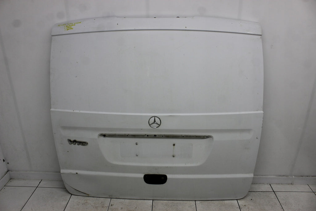 Heckklappe Mercedes-Benz Vito W639 -9147 Rückseite Weiß kofferraumklappe