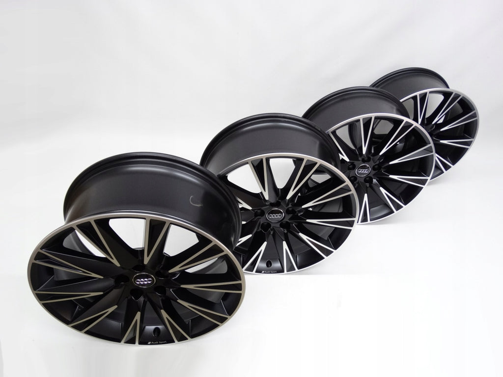 4x Alufelge 20 Zoll 9.0" 5x112 38ET Glanz Schwarz 4KE071490A Audi E-Tron FEL1000583392sw