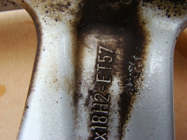 1x Alufelge 18 Zoll 8.0" 5x130 57ET 99736213600 Porsche 911 997 Rim Wheel FEL5927703914kg