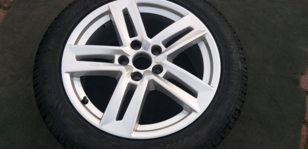 1x Alufelge 17 Zoll 7.0" 5x112 42ET Glanz Silber 8W0601025P Audi A4 B9 Rim Wheel FEL7661429827nn