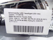 Load image into Gallery viewer, Frontscheinwerfer BMW 2 Active Tourer F45 7409113-02 Full LED Links Headlight SCH3024971048yd