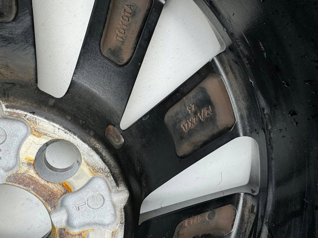 1x Alufelge 17 Zoll 7.5" 5x114.3 40ET 8729-6 Toyota Rim Wheel