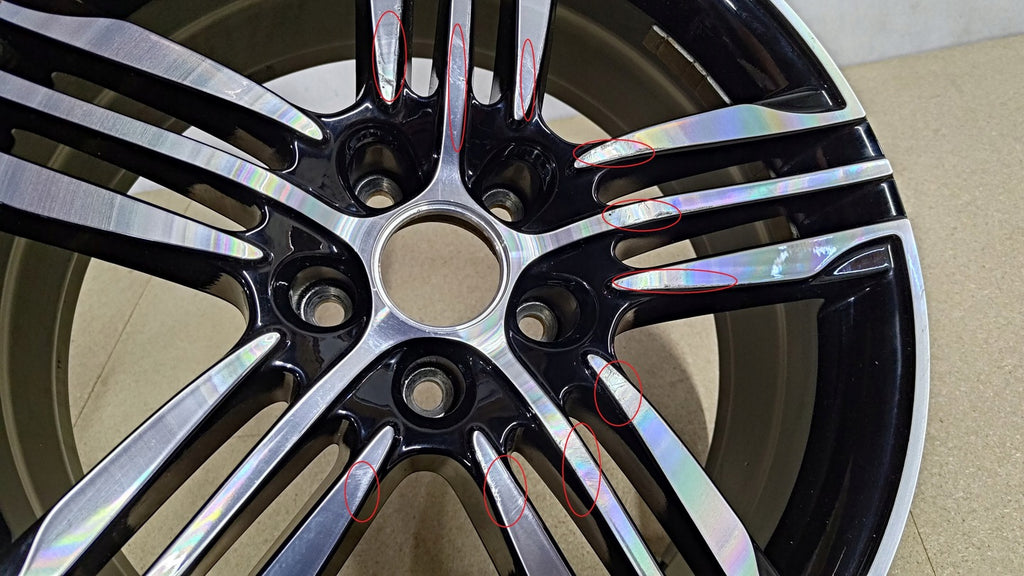 1x Alufelge 19 Zoll 7.5" 5x114.3 50ET 57R9755 Toyota V Rim Wheel