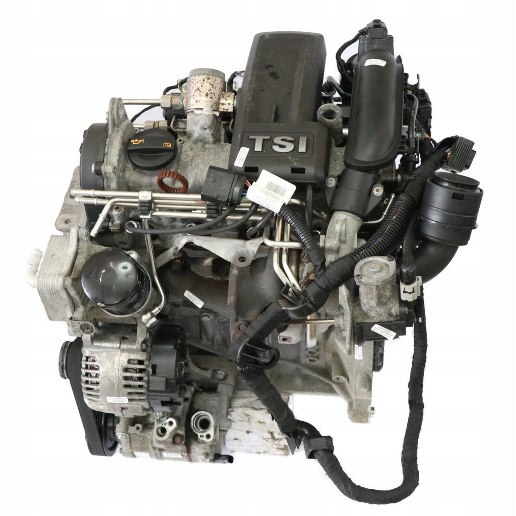 Motor Seat VW Ibiza Polo 6r CBZB 1.2 TSI 105PS 77kW 94TKm Benzin Engine Komplett